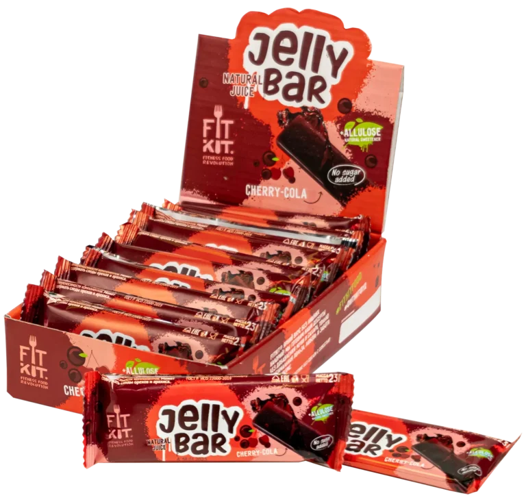 Fit Kit Jelly bar (Вишня-Кола) 23г