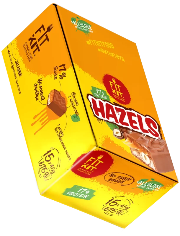Fit Kit Hazels батончик 45 гр