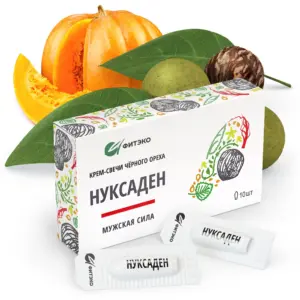 Нуксаден Крем-свечи Мужская сила 10 шт.
