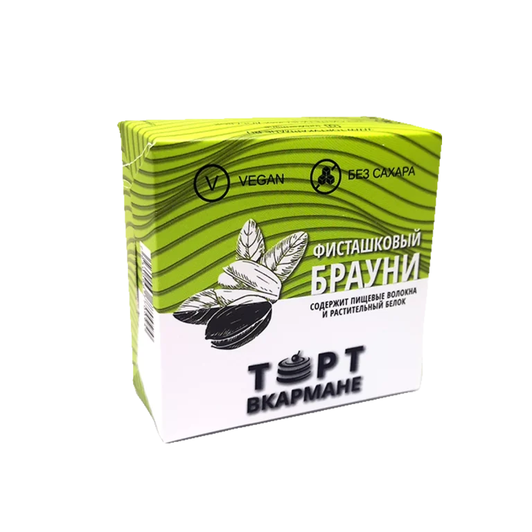 ТвК «Брауни с фисташкой» 85гр.