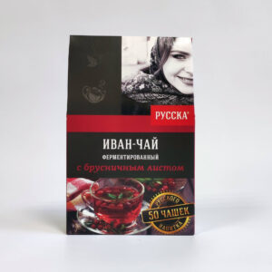 Иван-чай ферментированный с брусничным листом "РУССКА" 50гр