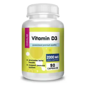 CHIKALAB Витамин D3 2000ME 60 капсул.