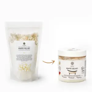 Salt of the Earth Шиммер для ванны "WHITE VELVET" 400гр.
