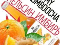MY KOMBOOCHA Апельсин-Имбирь 330 мл.