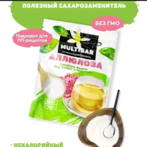 MULTIBAR Сахорозаменитель Аллюлоза 200 гр.