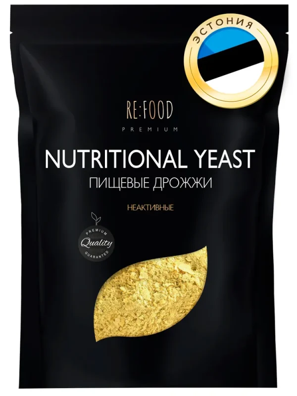 REFOOD Дрожжи пищевые неактивные в хлопьях PREMIUM 100 гр.