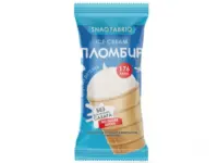 SNAQ FABRIQ Мороженое Пломбир в вафельном стаканчике 80 гр.