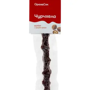 Орех и сок Чурчхела Вишнёвая с грецким орехом 1 шт.