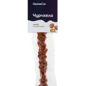 Орех и сок Чурчхела Сливовая с грецким орехом 1 шт.