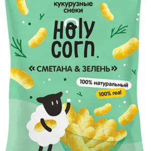 HC Кукурузные снэки "Сметана и зелень" 50 гр.