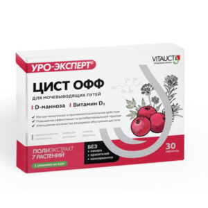 VITAUCT Цистофф 30 таб.