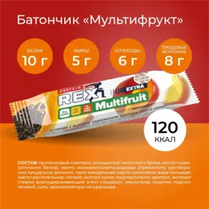 RC Батончик протеиновый "манго-папайя" 25% 40гр