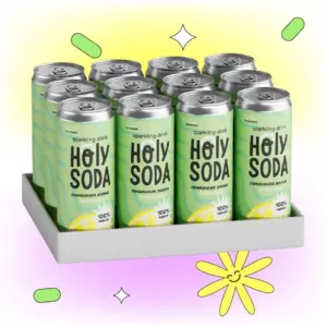 HC Напиток безалкогольный Holy Soda "Лимонная волна" 330 мл.