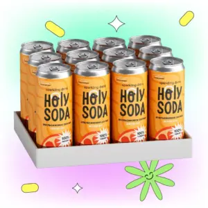 HC Напиток безалкогольный Holy Soda "Апельсиновое солнце" 330 мл.