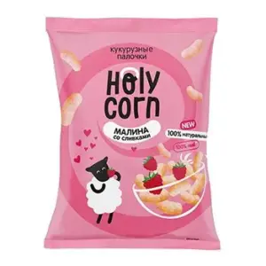 HC Кукурузные снэки "Малина" 50 гр.