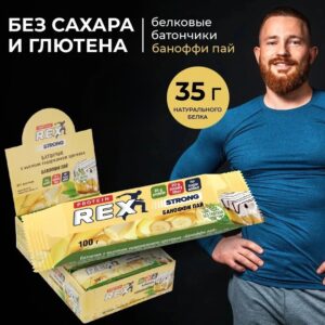 RC Батончик протеиновый "баноффи пай" 35% 100гр