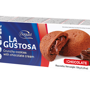 Bogutti La Gustosa с шоколадным кремом без сахара 150г