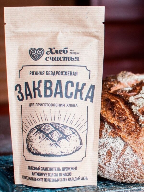 Хлеб Счастья Закваска ржаная 100гр.