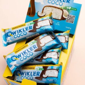 SNAQ FABRIQ Батончик глазированный QWILKER Кокосовый 35 гр.