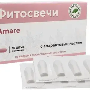 МБПЦ Фитосвечи "Амаре" блистер 10 шт.