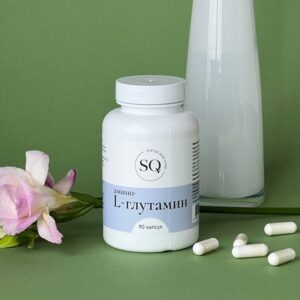 SQV Амино-L-Глутамин 90 капсул.