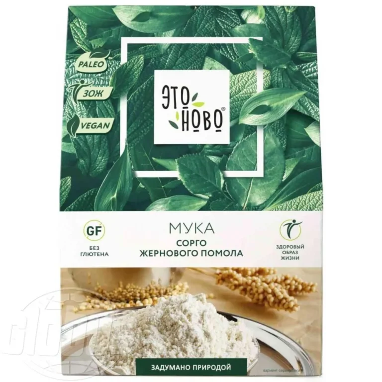 ЭТОНОВО Мука сорговая без глютена 500 гр.