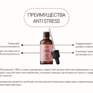 DZEN CBD oil Жидкая настойка на кокосовом масле МСТ 200мг, корень валерианы 30мл