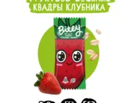 Батончик Овсяно-фруктовый "Яблоко-Клубника" 30гр