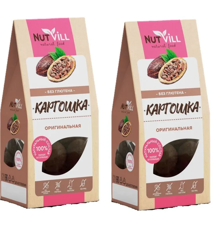 NUTVILL Печенье Картошка оригинальная 96 гр.