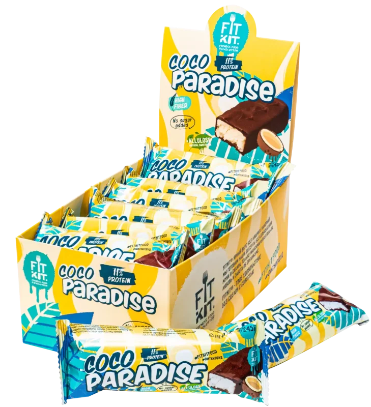 Fit Kit Coco paradise батончик 45гр