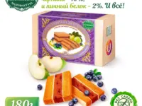 БП Белёвская пастила с черникой без сахара 180 гр.