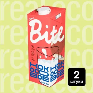 Bite Barista Молоко растительное "Кокосово-рисовое"(РФ) 1л