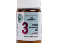 Соли Шюсслера №3 Ferrum phosphoricum D12/фосфат железа 80 таб.