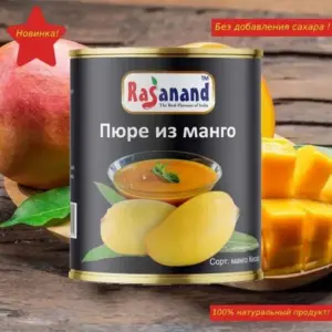 Rasanand пюре из манго Kesar, 850 гр