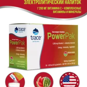 Trace Minerals Electrolyte Stamina Power Pak-Watermelon*