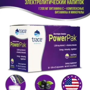 Trace Minerals Electrolyte Stamina Power Pak-Acai Berry*