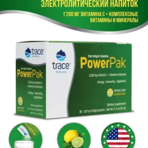 Trace Minerals Electrolyte Stamina Power Pak-Lemon Lime*
