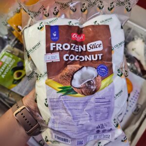 Мякоть кокоса замороженная (слайсы) 500гр