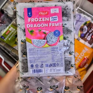 Пюре из драгонфрукта белого замороженное (кубики)