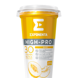 EXPONENTA ЭКСПОНЕНТА ХАЙ-ПРО со вкусом Дыня,стаканчик из полипропилена, 250 г