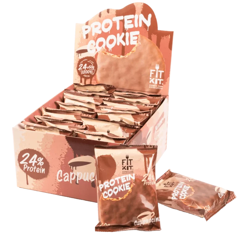 FitKit CHOCOLATE Protein COOKIE КАПУЧИНО 50гр.