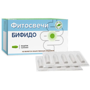 МБПЦ Фитосвечи "Бифидо" блистер 10 шт.