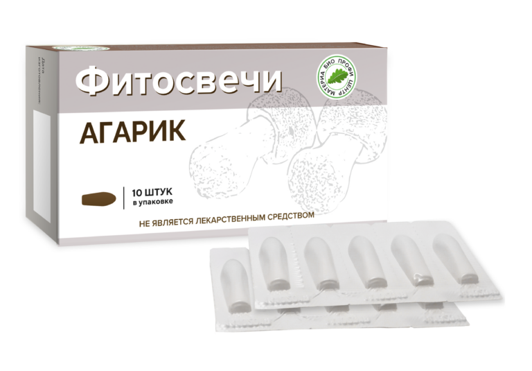 МБПЦ Фитосвечи «Агарик» блистер 10 шт.