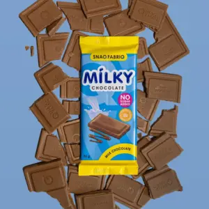 Молочный шоколад ТМ SNAQ FABRIQ Milky плитка 75гр