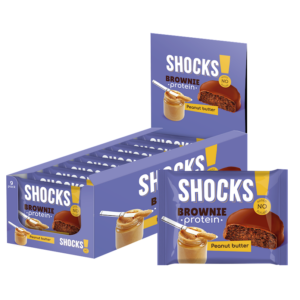 FitnesShock Protein brownie Арахисовая паста 50гр