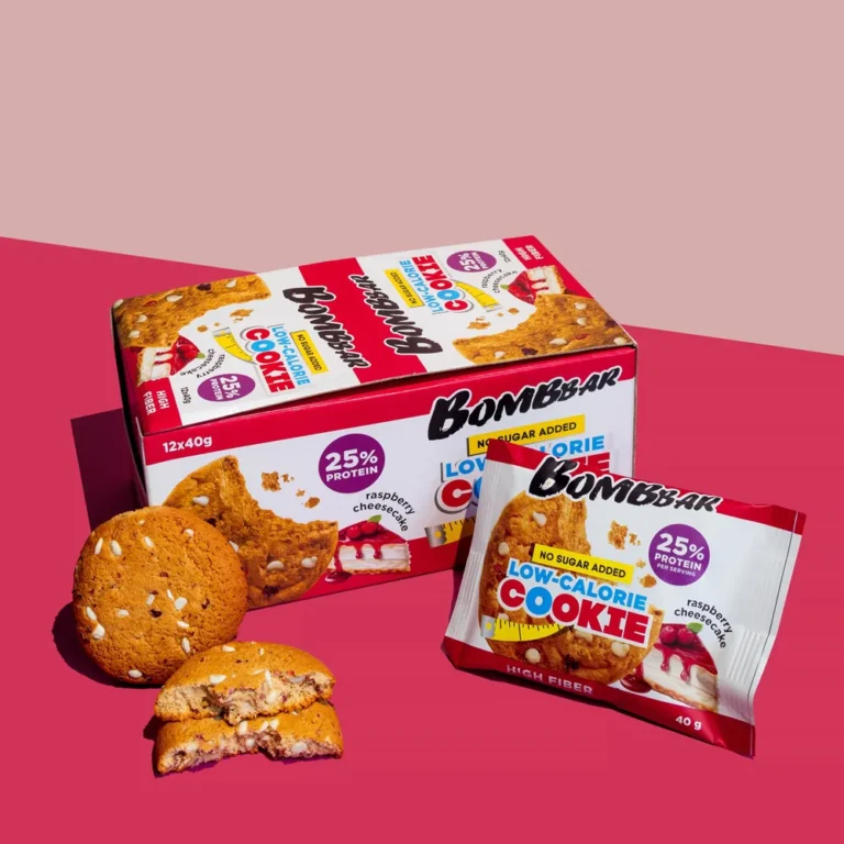 Bombbar печенье Малиновый Чизкек 40г