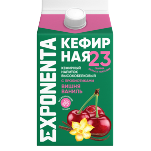 «ЭКСПОНЕНТА КЕФИРНАЯ» Вишня-ваниль 450 г