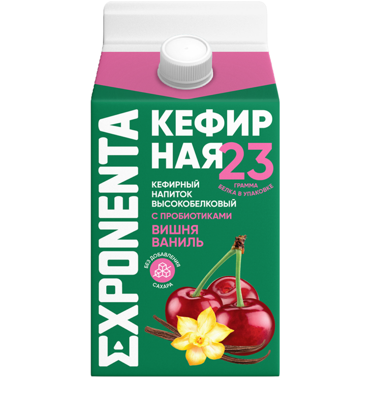 «ЭКСПОНЕНТА КЕФИРНАЯ» Вишня-ваниль 450 г