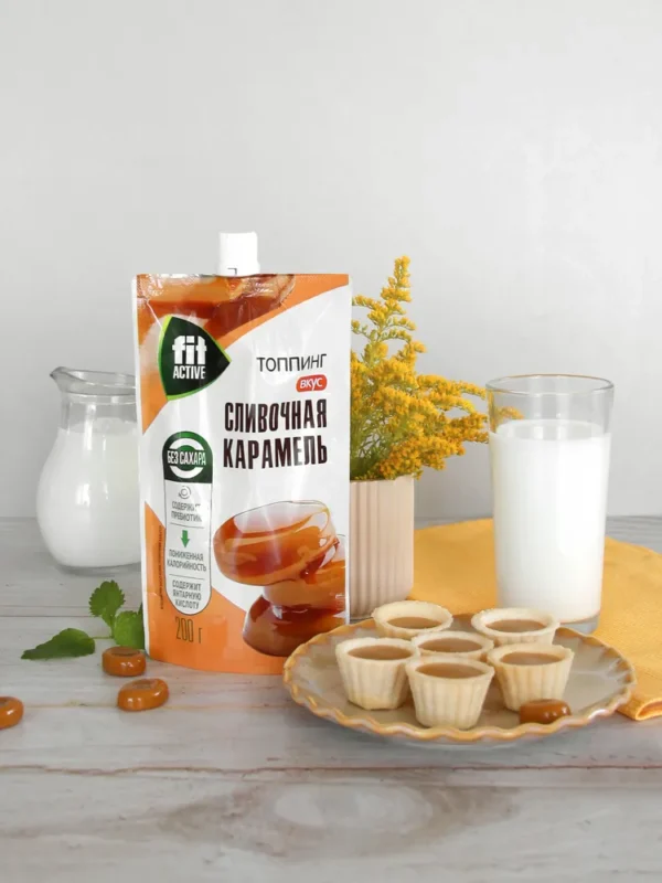 Fit Active Топинг Сливочная карамель 200 гр.