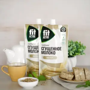 Fit Active Топинг Сгущёное молоко со вкусом Халвы 200 гр.